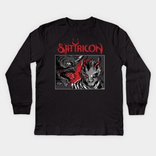 Satyricon 666 Kids Long Sleeve T-Shirt